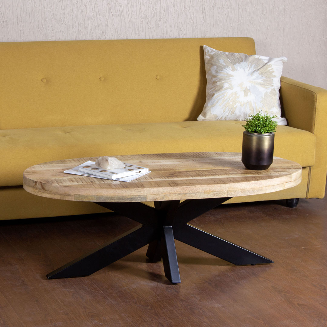 Boat Shape Coffee Table