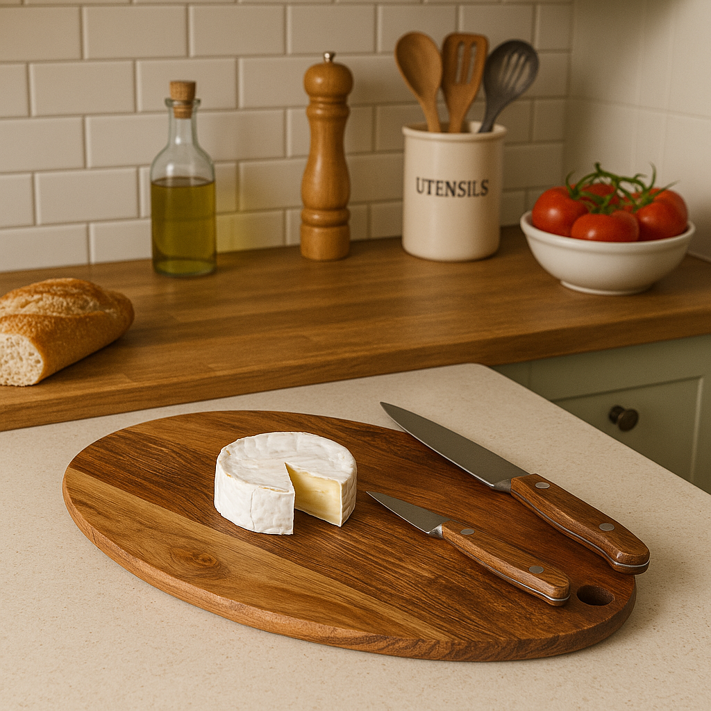 GHomeUK Acacia Wood Oval Chopping Board - BACBACAN1998 - TYALL