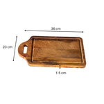 Load image into Gallery viewer, GHomeUK Durable Acacia Wood Rectangular Handle Chopping Board - BACBACAN2004 - RDIED