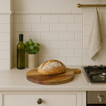 Load image into Gallery viewer, GHomeUK Modern Wooden Round Chopping Board with Handle - BACBACAN2010 - OGBRO