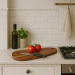 Load image into Gallery viewer, GHomeUK Acacia Wood Rustic Long Oval Chopping Board - BACBACAN2011 - NAKUK