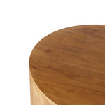 Load image into Gallery viewer, GHome UK Solid Acacia Wood Round Coffee Table with Stained Finish