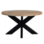 Load image into Gallery viewer, GHomeUK Natural Finish Mango Wood Round Coffee Table - NABAG