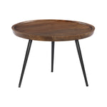 Load image into Gallery viewer, GHomeUK Coffee Table Mango Wood Brown Round - DWWO
