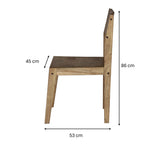 Load image into Gallery viewer, GHomeUK Acacia Wood Natural Finish Wooden Dining Chair