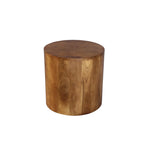 Load image into Gallery viewer, GHomeUK Durable Acacia Wood Natural Stained Stump Side Table