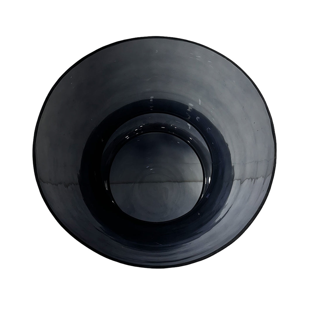 GHomeUK Blue Glass Side Table – Stylish Home Décor - BFSTACCB0761