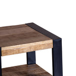 Load image into Gallery viewer, GHomeUK Wooden Rough Natural Three Tier Side Table - HODSO
