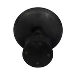 Load image into Gallery viewer, GHome UK Solid Mango Wood Black Round Side Table Sandblast Finish