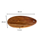 Load image into Gallery viewer, GHomeUK Acacia Wood Oval Chopping Board - BACBACAN1998 - TYALL