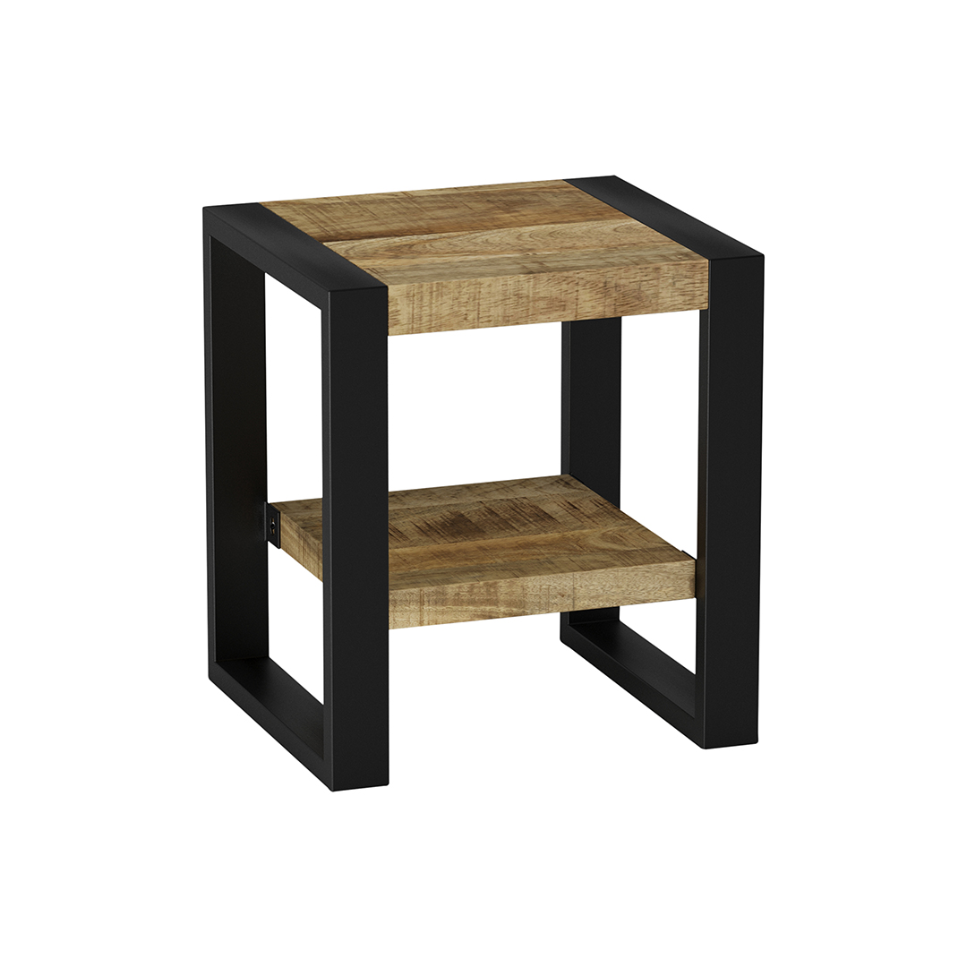 Side Table with One Shelf