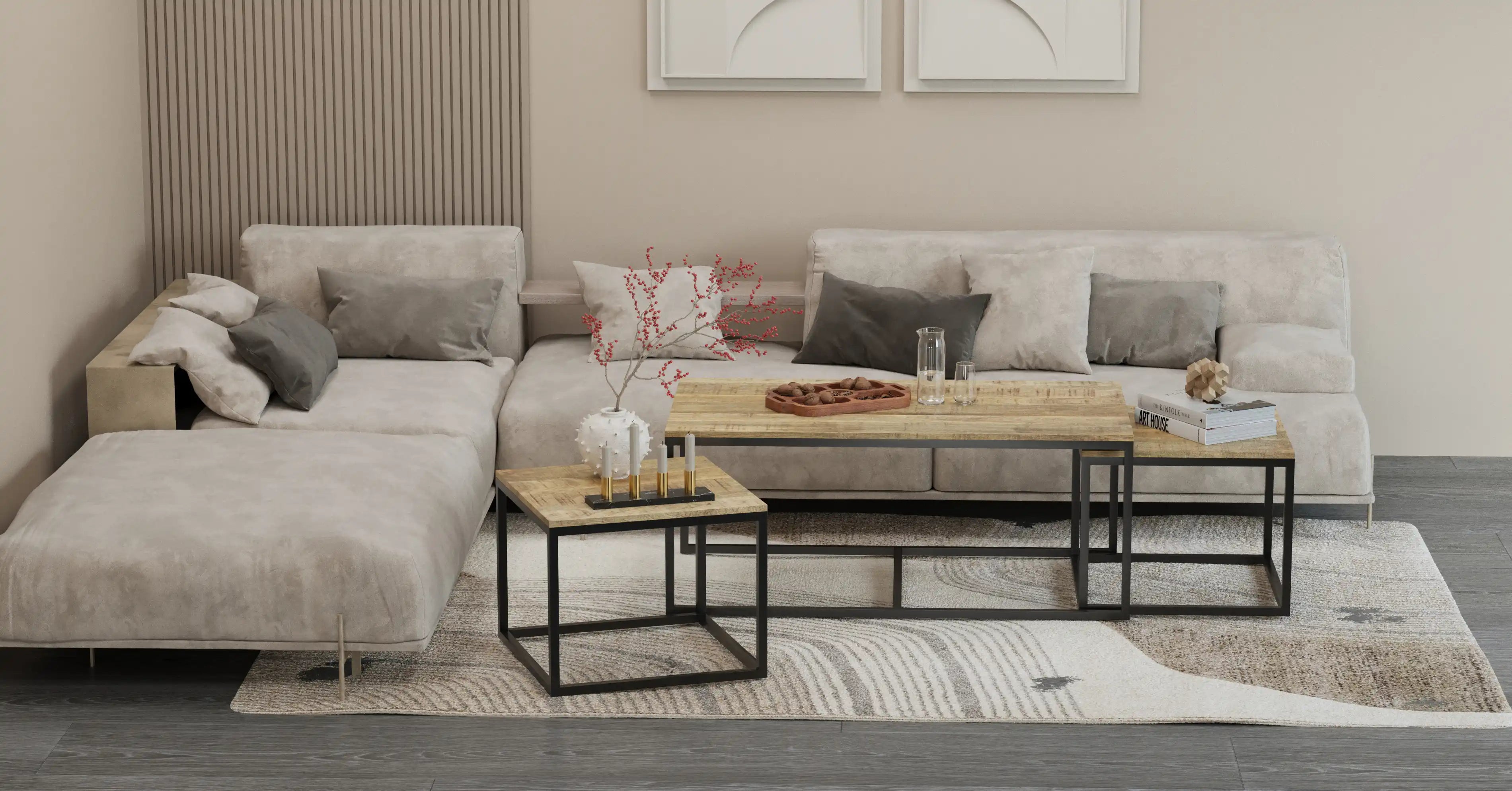 How to Decorate a Coffee Table with Books, Candles, and More?