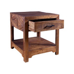 Load image into Gallery viewer, GHomeUK Mango Wood Side Table Natural Shape - OONE
