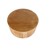 Load image into Gallery viewer, GHome UK Solid Acacia Wood Round Coffee Table with Stained Finish
