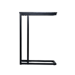 Load image into Gallery viewer, GHome UK Solid Mango Wood Black &amp; White Marble C Side Table with Twisted Design
