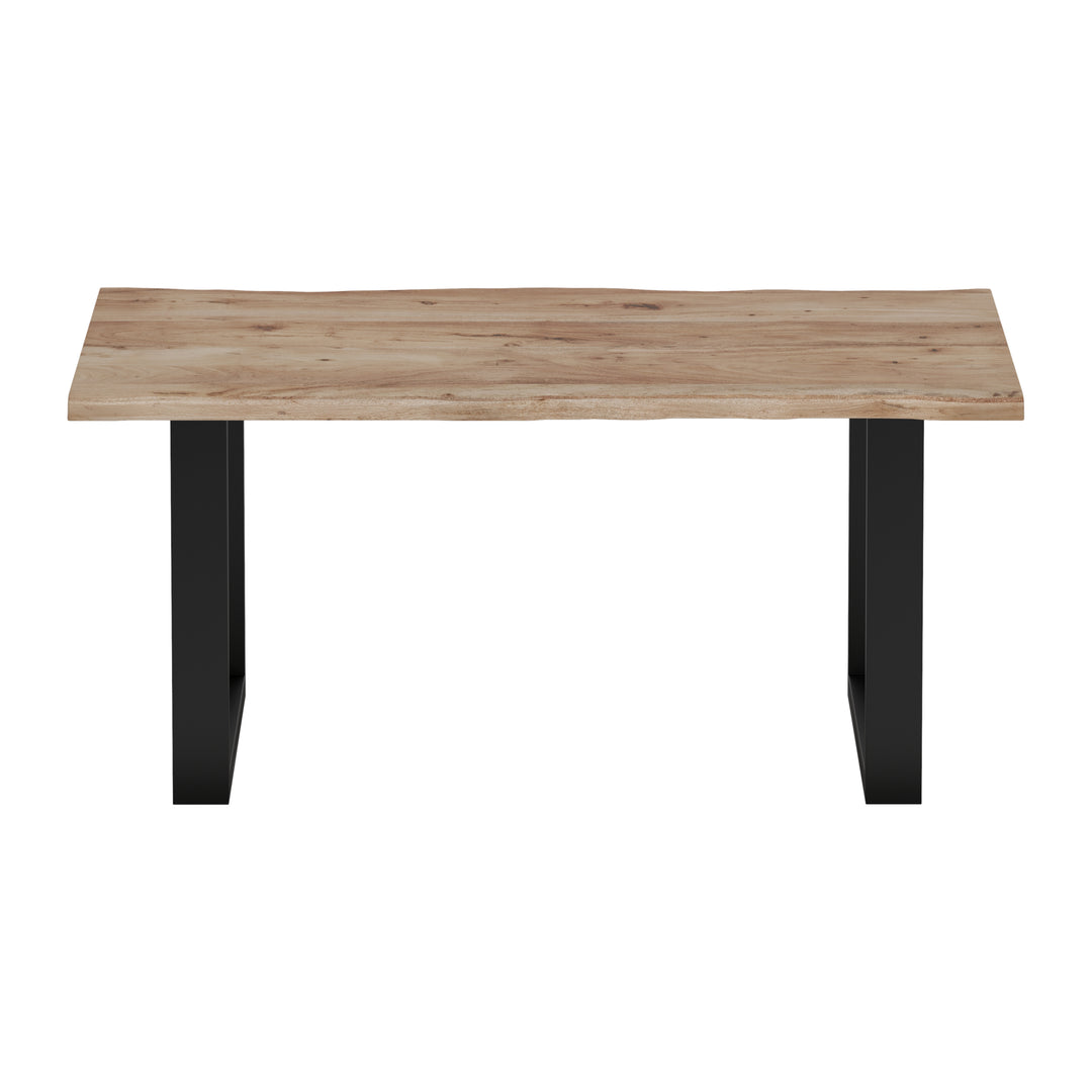 GHomeUK Acacia Wood Live Edge Coffee Table Natural Finish - EETTA