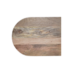 Load image into Gallery viewer, GHome UK Solid Mango Wood C Table with Black Iron Base
