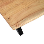 Load image into Gallery viewer, Live Edge X Base Dining Table
